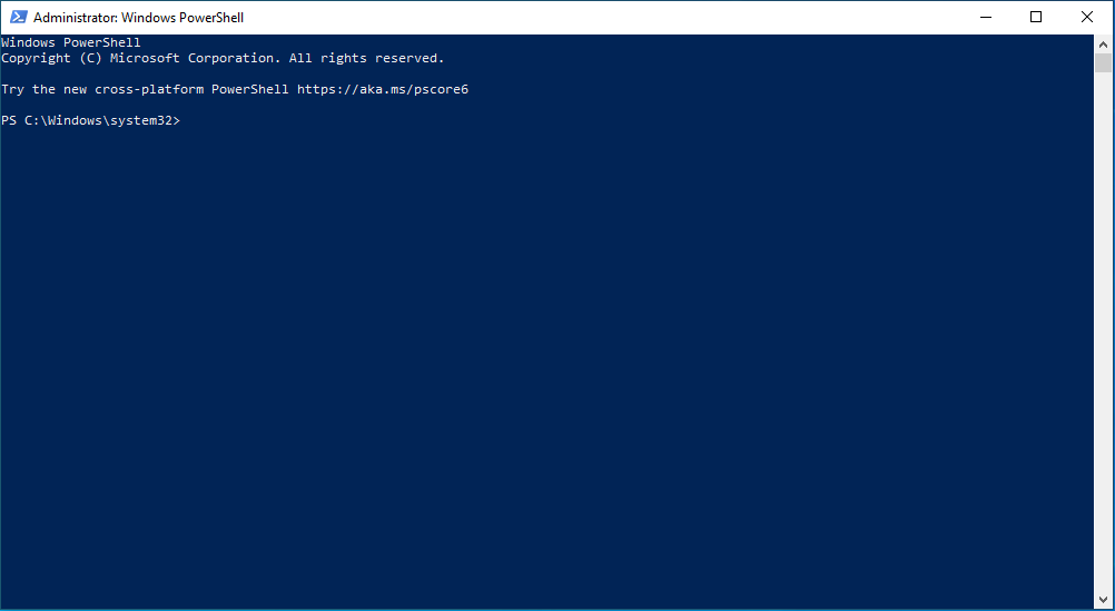 Windows PowerShell