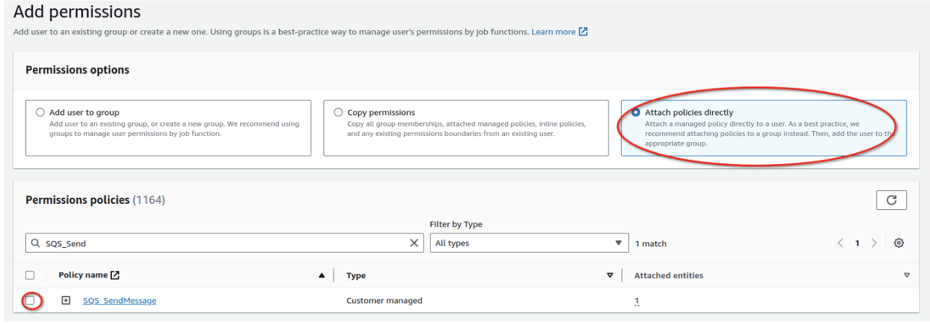 Image 7: Attaching Policies